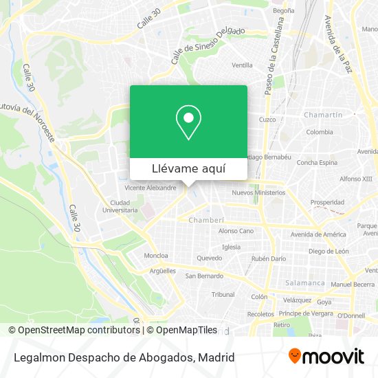 Mapa Legalmon Despacho de Abogados