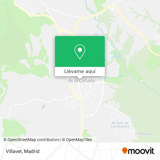 Mapa Villavet