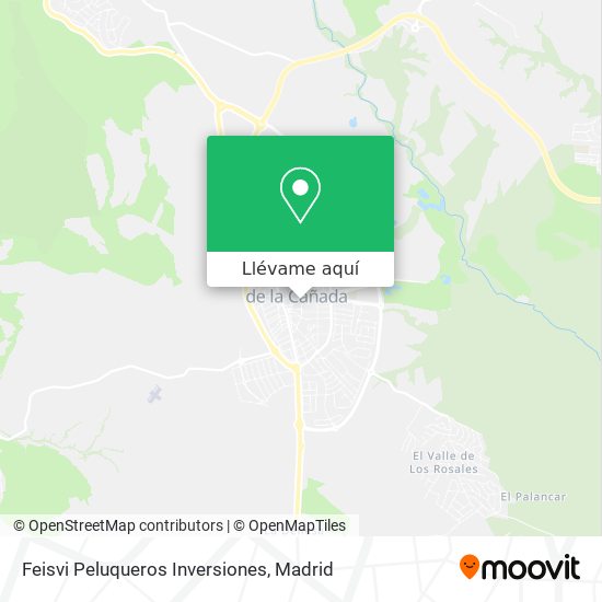 Mapa Feisvi Peluqueros Inversiones