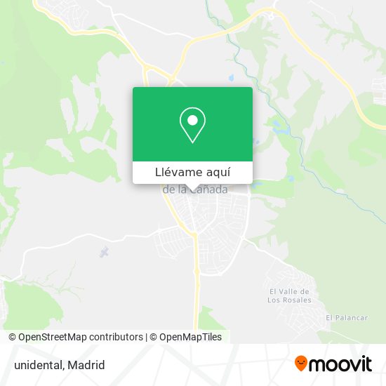 Mapa unidental