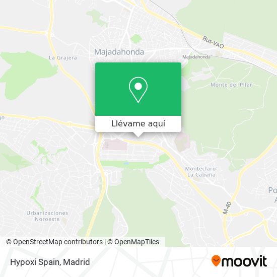 Mapa Hypoxi Spain