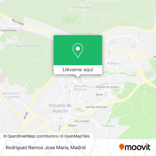 Mapa Rodriguez Ramos Jose Maria