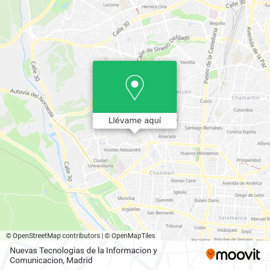 Mapa Nuevas Tecnologias de la Informacion y Comunicacion