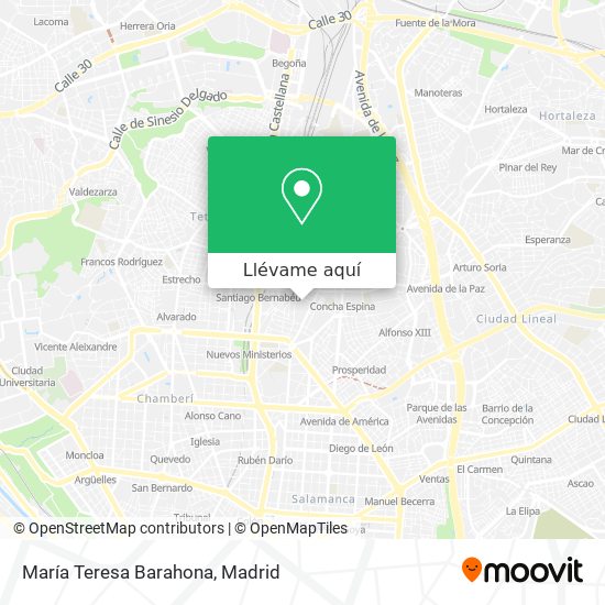 Mapa María Teresa Barahona