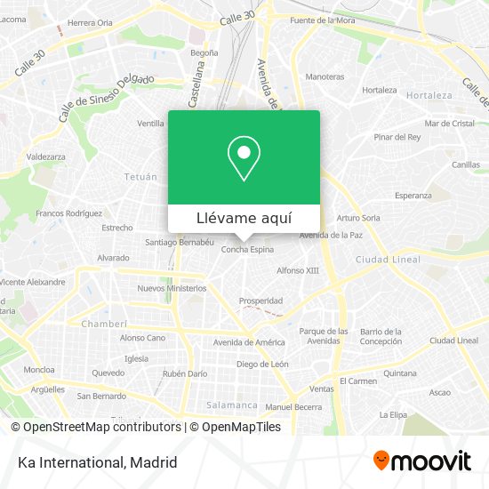Mapa Ka International