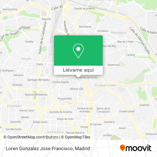 Mapa Loren Gonzalez Jose Francisco