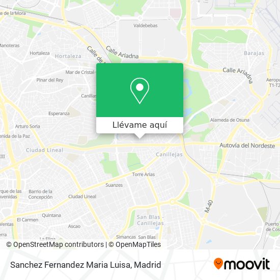 Mapa Sanchez Fernandez Maria Luisa