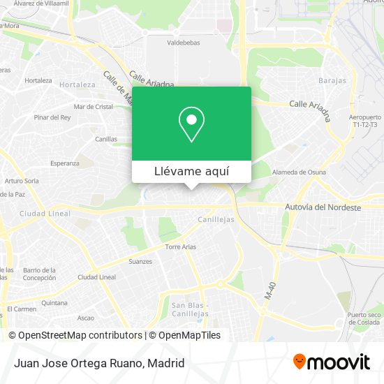 Mapa Juan Jose Ortega Ruano