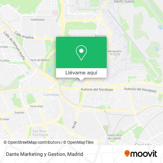 Mapa Dante Marketing y Gestion