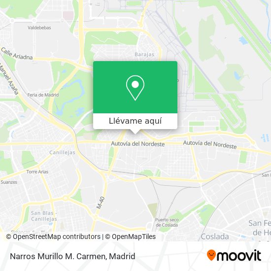 Mapa Narros Murillo M. Carmen