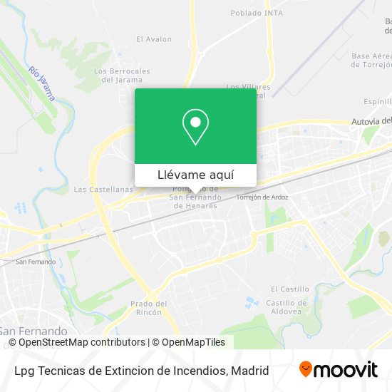 Mapa Lpg Tecnicas de Extincion de Incendios