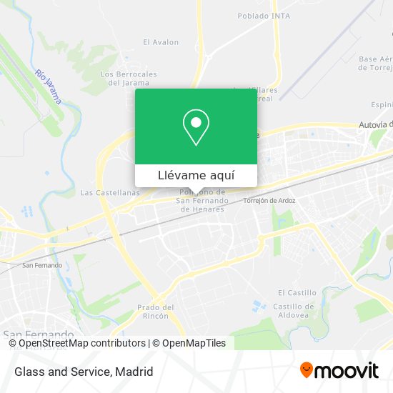 Mapa Glass and Service