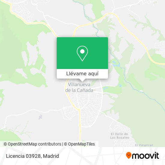 Mapa Licencia 03928