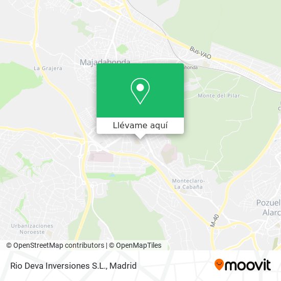 Mapa Rio Deva Inversiones S.L.