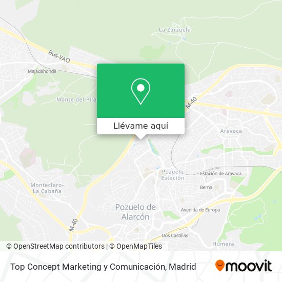 Mapa Top Concept Marketing y Comunicación