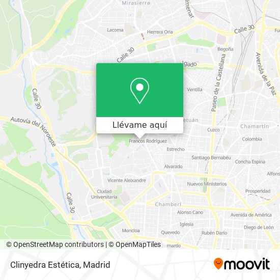 Mapa Clinyedra Estética