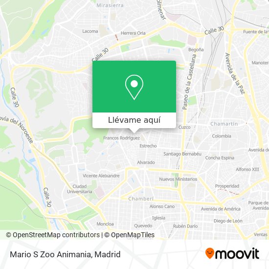 Mapa Mario S Zoo Animania