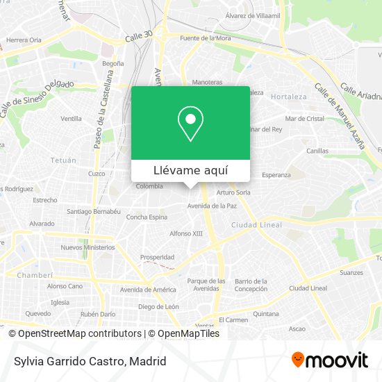 Mapa Sylvia Garrido Castro