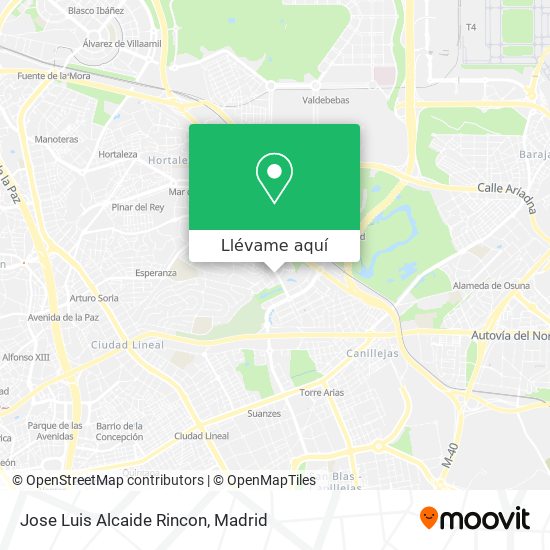 Mapa Jose Luis Alcaide Rincon