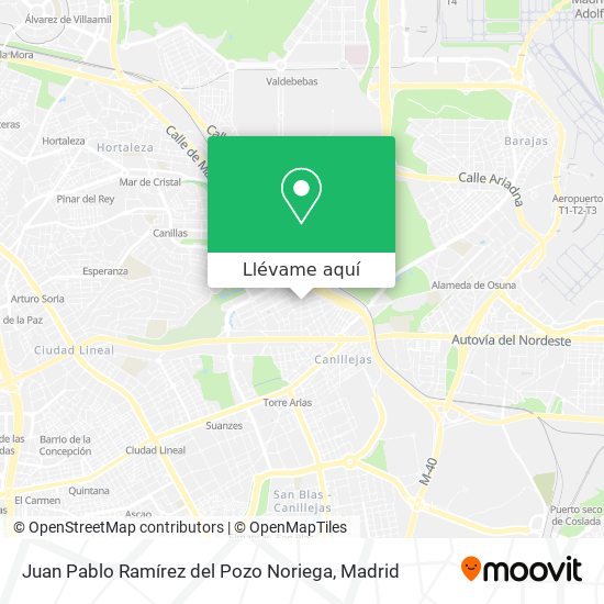 Mapa Juan Pablo Ramírez del Pozo Noriega