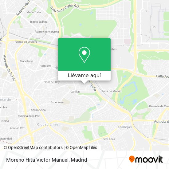Mapa Moreno Hita Victor Manuel