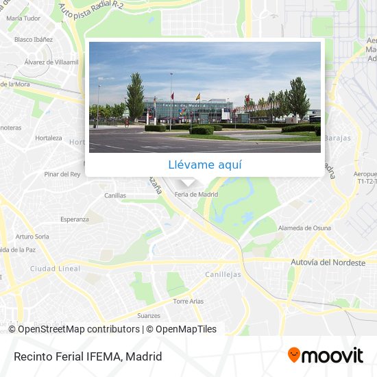 Mapa Recinto Ferial IFEMA