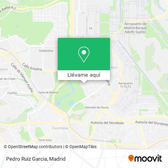 Mapa Pedro Ruiz Garcia