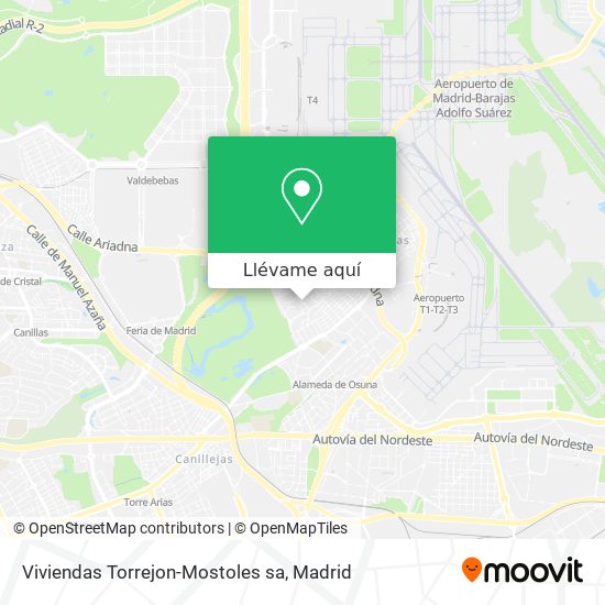 Mapa Viviendas Torrejon-Mostoles sa