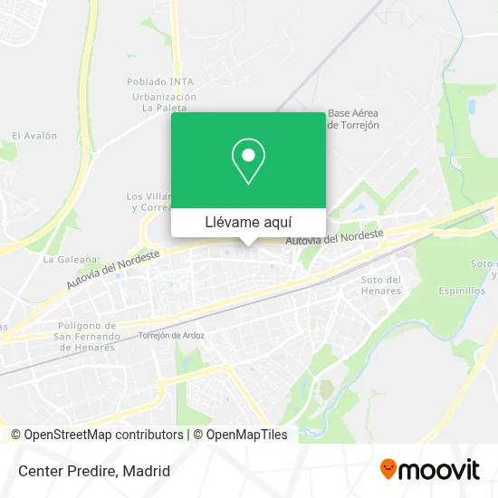 Mapa Center Predire