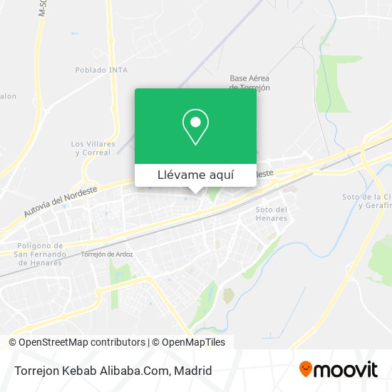 Mapa Torrejon Kebab Alibaba.Com