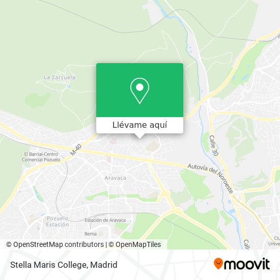 Mapa Stella Maris College