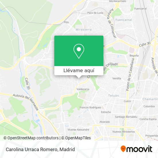 Mapa Carolina Urraca Romero