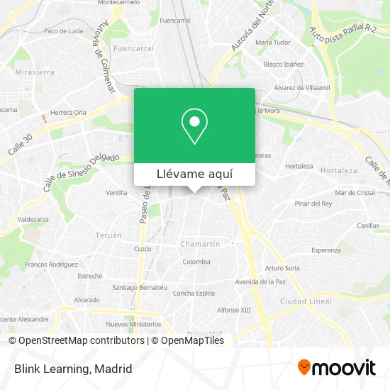 Mapa Blink Learning