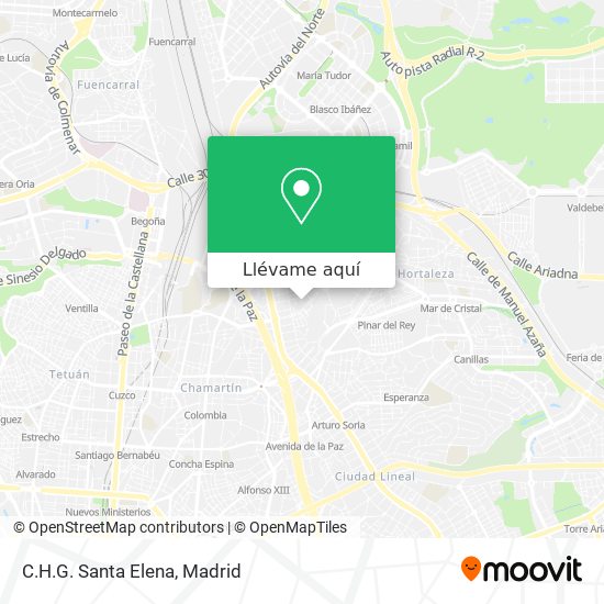 Mapa C.H.G. Santa Elena