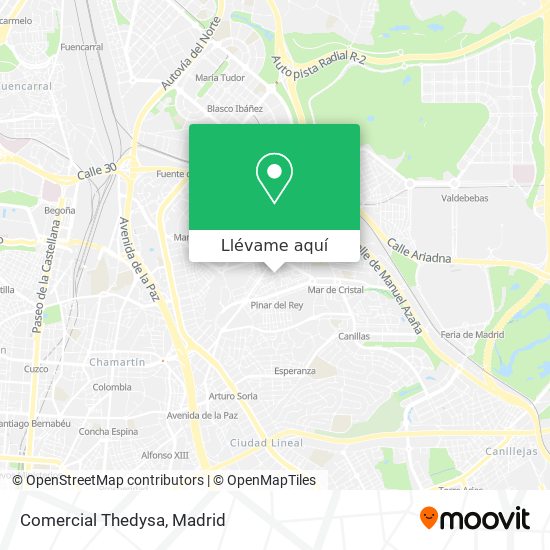 Mapa Comercial Thedysa
