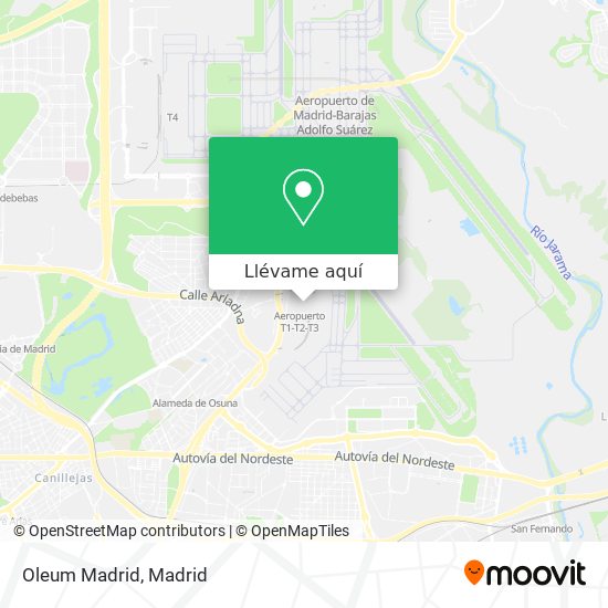 Mapa Oleum Madrid