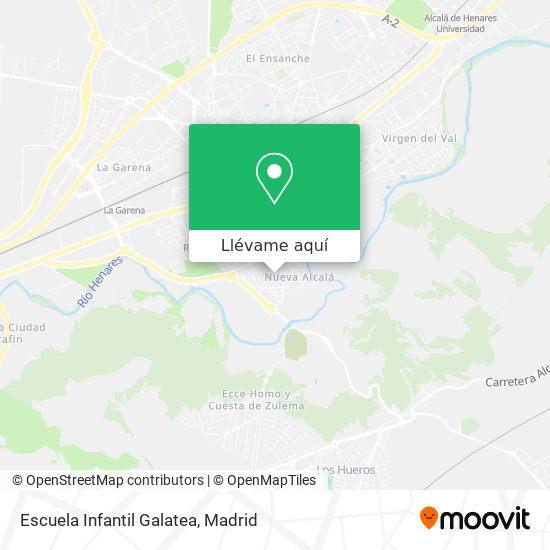 Mapa Escuela Infantil Galatea
