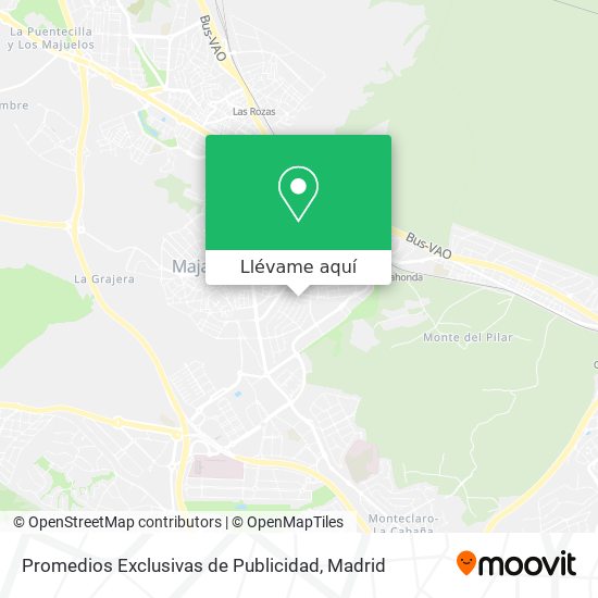 Mapa Promedios Exclusivas de Publicidad