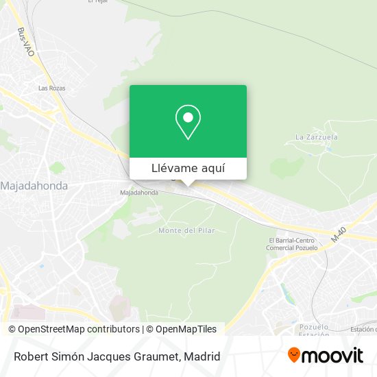 Mapa Robert Simón Jacques Graumet