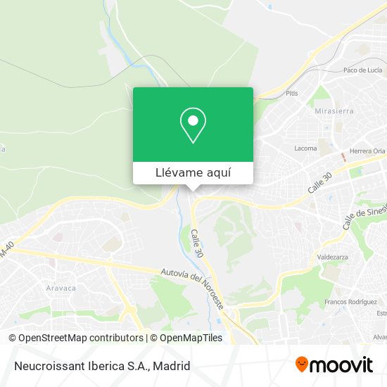 Mapa Neucroissant Iberica S.A.