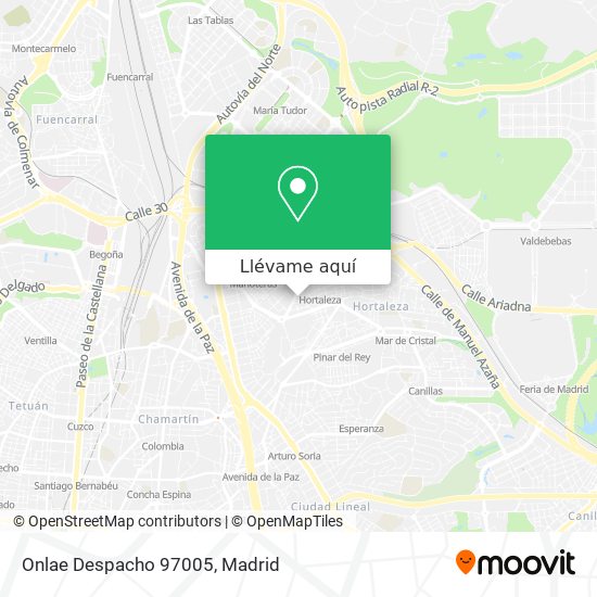 Mapa Onlae Despacho 97005