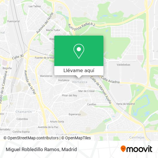 Mapa Miguel Robledillo Ramos