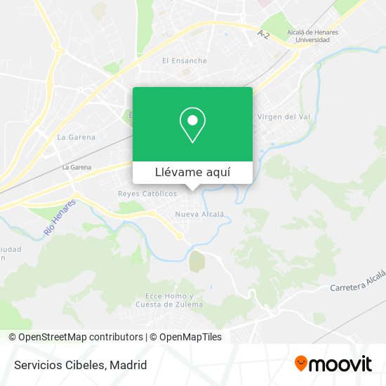 Mapa Servicios Cibeles