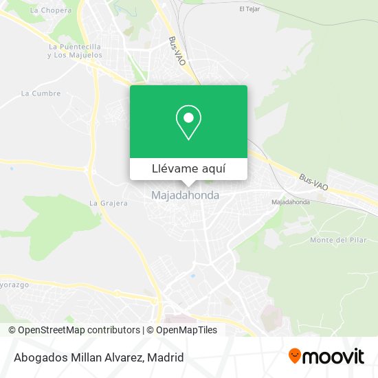 Mapa Abogados Millan Alvarez