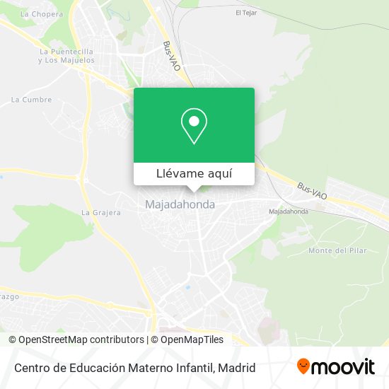 Mapa Centro de Educación Materno Infantil