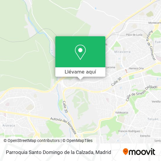 Mapa Parroquia Santo Domingo de la Calzada