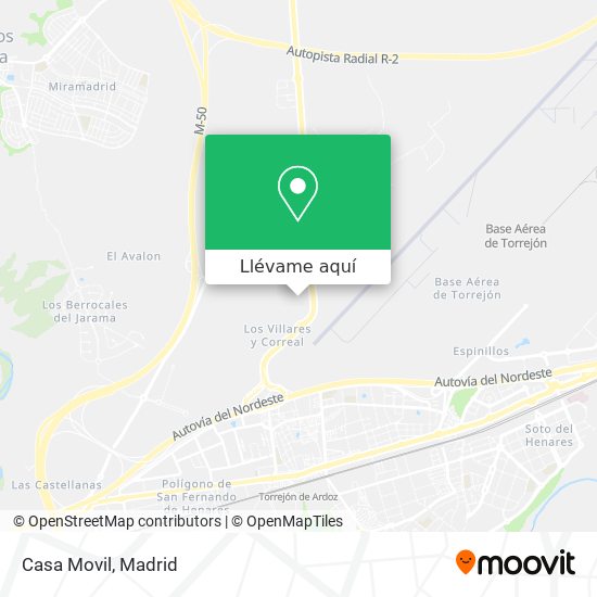 Mapa Casa Movil