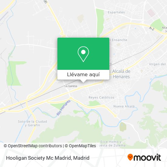 Mapa Hooligan Society Mc Madrid