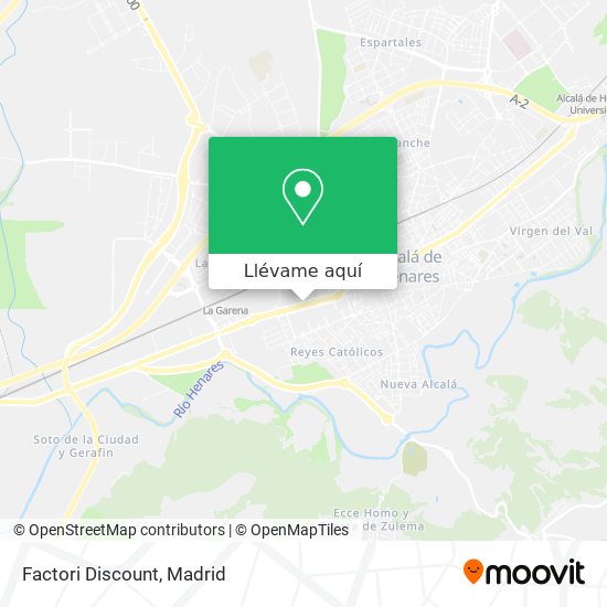 Mapa Factori Discount