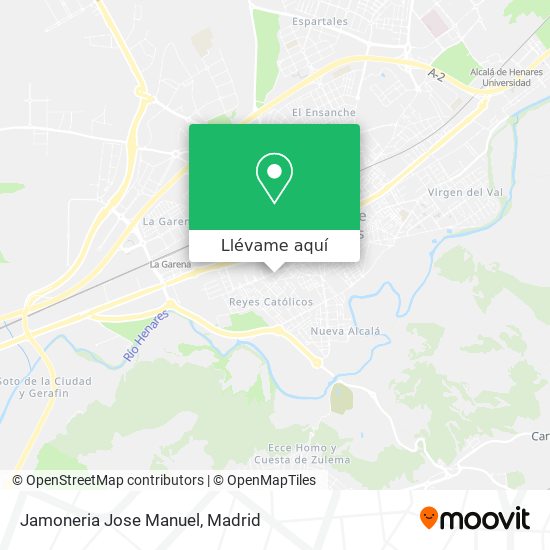 Mapa Jamoneria Jose Manuel